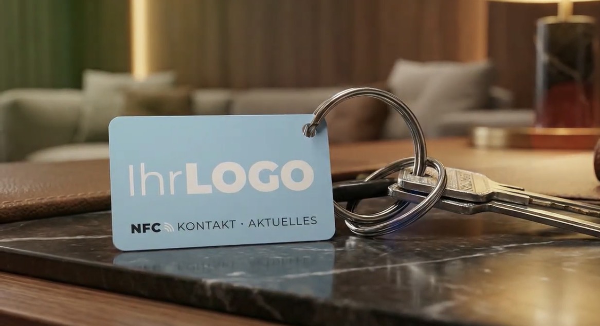 KeyTag am Hotelschlüssel
