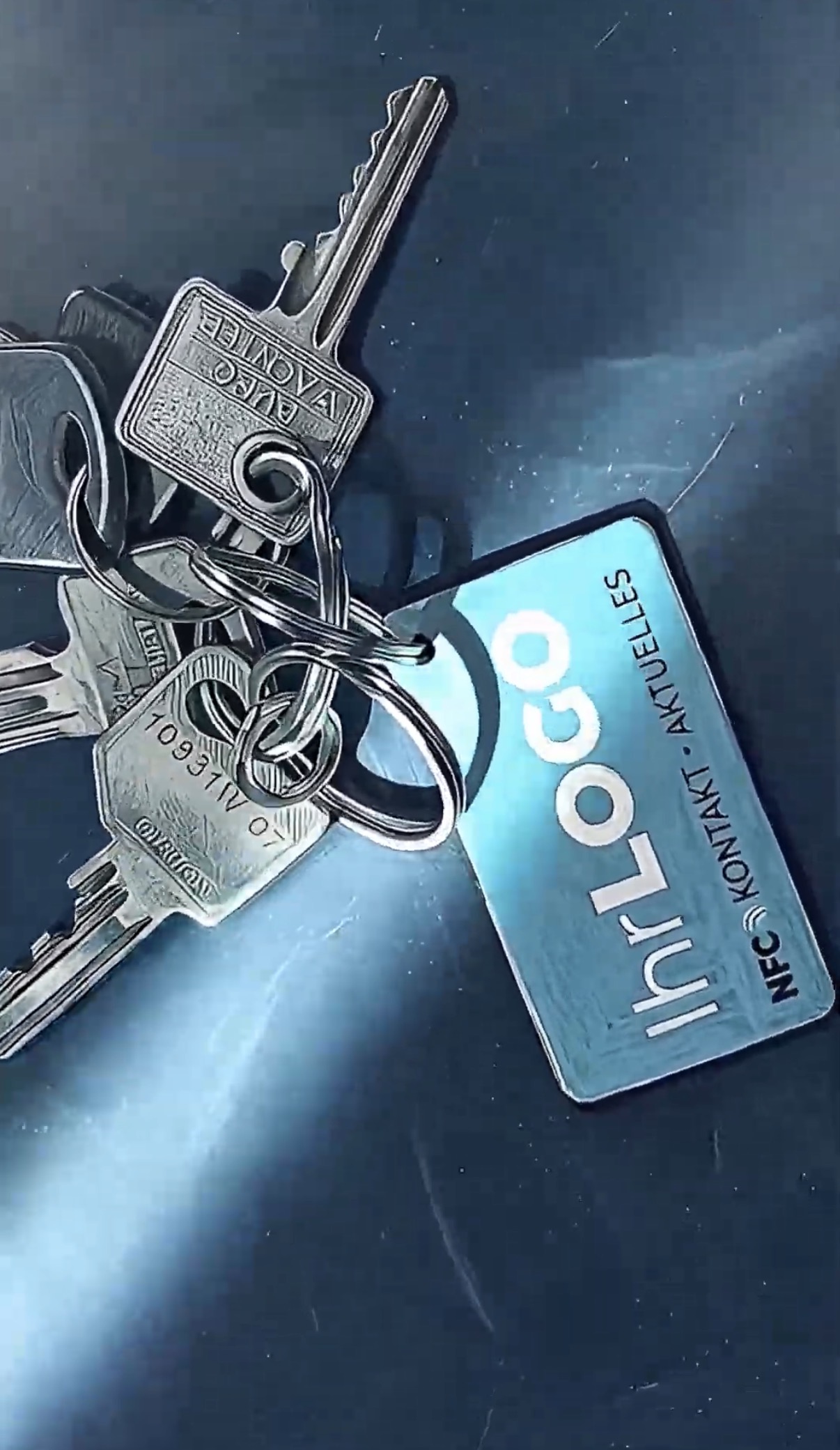 KeyTag am Schlüsselbund